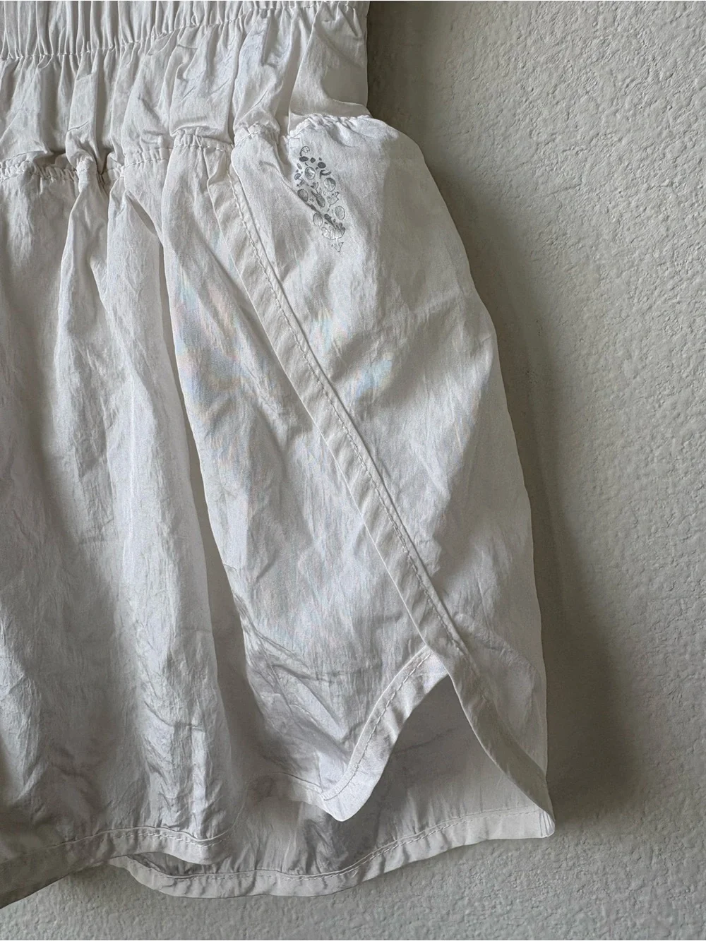 Free People Movement “The way home” white size small shorts